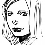 Buffy drawn by Rebekah Isaacs